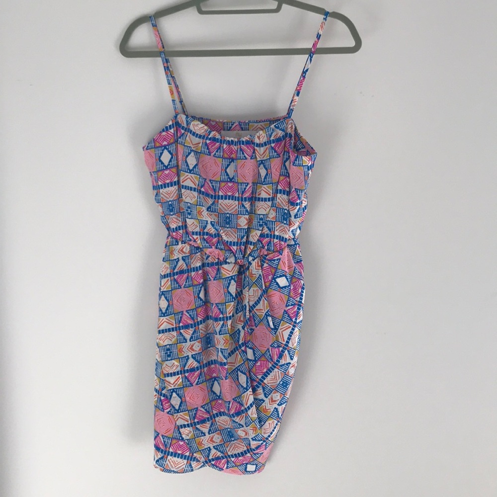 Amanda Uprichard print wrap dress